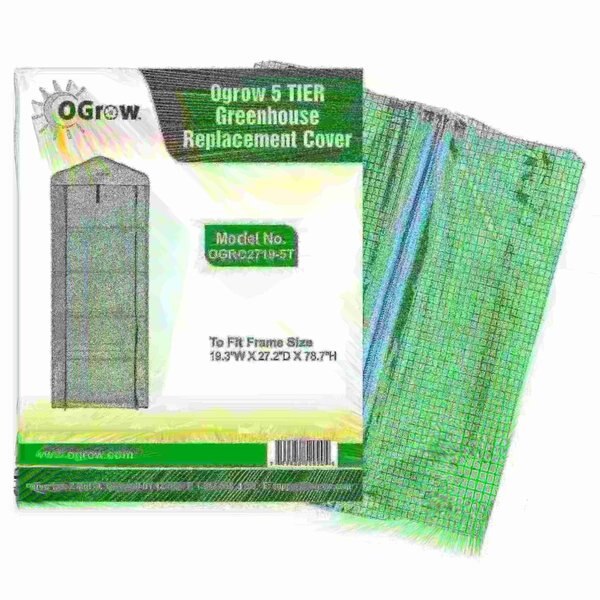 Greenhouse PE Repl. Cover-To Fit Frame Size 19.3